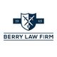 Logo of Berry Law Firm with a shield, swords, and the year 1965.