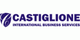 Logo von Castiglione International Business Services in lila Schrift auf weißem Hintergrund.