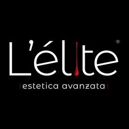Logo su sfondo nero con testo "L'élite estetica avanzata".