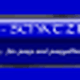 Blauer Banner mit Piratenflagge, Schatztruhe und Text "Die Piraten-Schatzinsel".