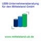 Logo der UBM-Unternehmensberatung mit Balkendiagramm, Webseite: www.mittelstand-ub.de.