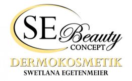 SE Beauty Concept Logo mit Text: Dermokosmetik Swetlana Egetenmeier.