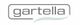 Logo mit dem Text "gartella" in Grau und einer geschwungenen Linie darunter.