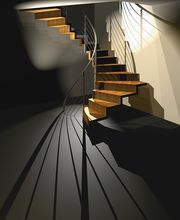 Faltwerktreppe Freiform