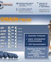 Domains registrieren zu hauerhaft günstigen Preisen!