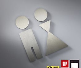 Edelstahl Piktogramme  