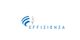 Logo mit blau-weißen Halbkreisen und dem Text "EFFIZIENZA".
