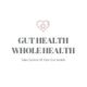 Heart with cross, text: "Gut Health Whole Health - Take Control Of Your Gut Health."