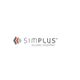 Simplus logo with the tagline "success simplified" and geometric shapes on the left.