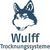 Logo mit Wolfskopf und Text: "Wulff Trocknungssysteme".