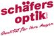 Logo von Schäfers Optik GmbH, rote Schrift: "Qualität für Ihre Augen".