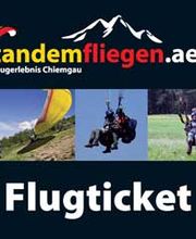 Gleitschirm Tandemfliegen am Chiemsee