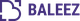 Logo violet avec le texte "BALEEZ" et une icône stylisée à gauche.