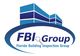 Logo of Florida Building Inspection Group with stylized buildings and a magnifying glass.