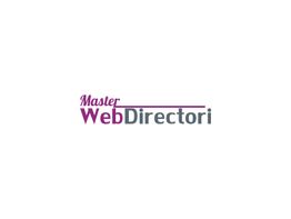 Logo of "Master Web Directori" in purple and gray text with a line above.