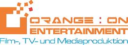 Logo von Orange : On Entertainment, ein Film-, TV- und Medienproduktionsunternehmen.