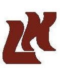 Braunes, stilisiertes Logo mit den Buchstaben "LM" auf weißem Hintergrund.