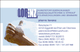 Visitenkarte von Lorenz mit Kontaktinformationen und Logo, zeigt eine Handschüttelgrafik.