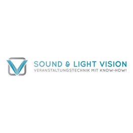 Logo von "Sound & Light Vision" mit Slogan "Veranstaltungstechnik mit Know-how!".