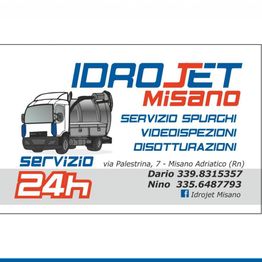 Furgone Idrojet Misano, servizio 24 ore spurghi, ispezioni, disotturazioni. Contatti e indirizzo.