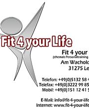 Fit 4 your Life Logo