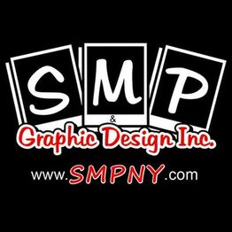 Logo for SMP & Graphic Design Inc. with website: www.SMPNY.com.