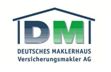 Logo von Deutsches Maklerhaus Versicherungsmakler AG in Hausform.