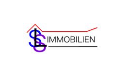 Logo mit schwarzem "LS", rotem Dach und dem Wort "IMMOBILIEN" darunter.