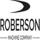 Roberson Machine Company logo with a curved graphic design above the text.