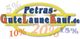 Logo: Petras-GuteLauneKauf.de mit Rabattangaben von 5%, 10%, 15%, und 20%.