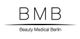 Logo mit der Aufschrift "BMB" und darunter "Beauty Medical Berlin" in schwarzer Schrift.