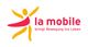 Logo von "La Mobile": Stilisiertes tanzendes Männchen, Text "bringt Bewegung ins Leben".