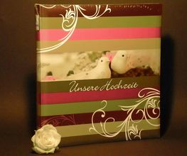 Hochzeitsalbum \"Lovley Birds\" 30X31cm von Goldbuch 08105