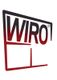 Logo mit dem Schriftzug "WIRO" in Rot- und Schwarztönen.
