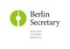 Grünes Logo von Berlin Secretary mit Text: Buchen, Steuern, Beraten.