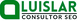 Logo de "LUISLAR CONSULTOR SEO" en verde y negro.