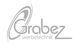 Logo von "Grabez Werbetechnik" mit stilisiertem Orbit-Design.