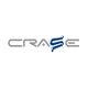 Logo con la scritta "CRASE" in caratteri stilizzati grigi e blu su sfondo bianco.