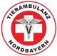 Rundes Logo der Tierambulanz Nordbayern mit Rotkreuz und Äskulapstab.