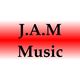 "Testo: J.A.M Music su sfondo sfumato rosso e bianco."