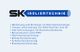 SK Isoliertechnik-Logo mit Dienstleistungen: Isolierung, Verkauf von Dämmstoffen, EnEV-Arbeiten.
