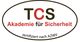 Ovales Logo der TCS Akademie für Sicherheit, zertifiziert nach AZWW.