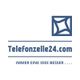Logo mit Text: "Telefonzelle24.com" und Slogan "IMMER EINE IDEE BESSER".