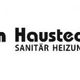 Logo von Stein Haustechnik, Sanitär und Heizung, mit farbigen Symbolen links vom Text.