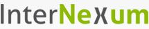 Logo mit dem Schriftzug "InterNeXum", wobei "NeX" grün hervorgehoben ist.