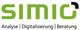 Logo mit grünem "SIMIC" und Text: Analyse | Digitalisierung | Beratung.