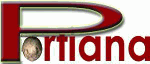 Logo mit großem, rotem Buchstaben "P", der ein "r" enthält. Text daneben: "ortiana".