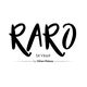 Logo do Raro Skybar by Othon Palace em letras pretas estilizadas sobre fundo branco.