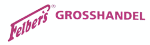 Logo: Felber's Großhandel in pinkem Text auf weißem Hintergrund.