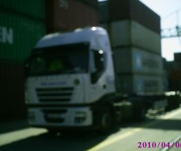 Containertransporte